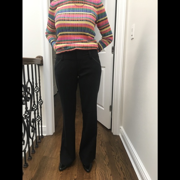 Alice + Olivia Black Pants unlined - Picture 2 of 6